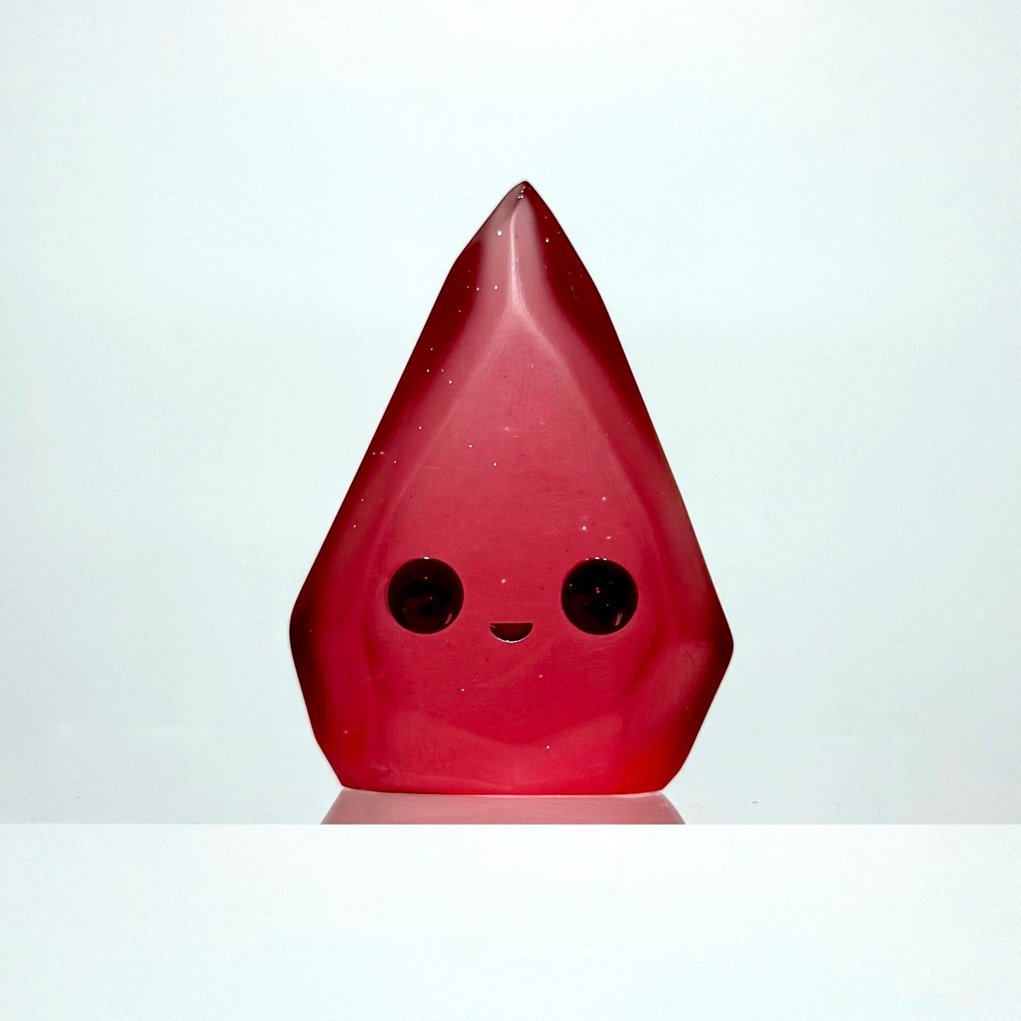 Frosted Demonite Red Prismite