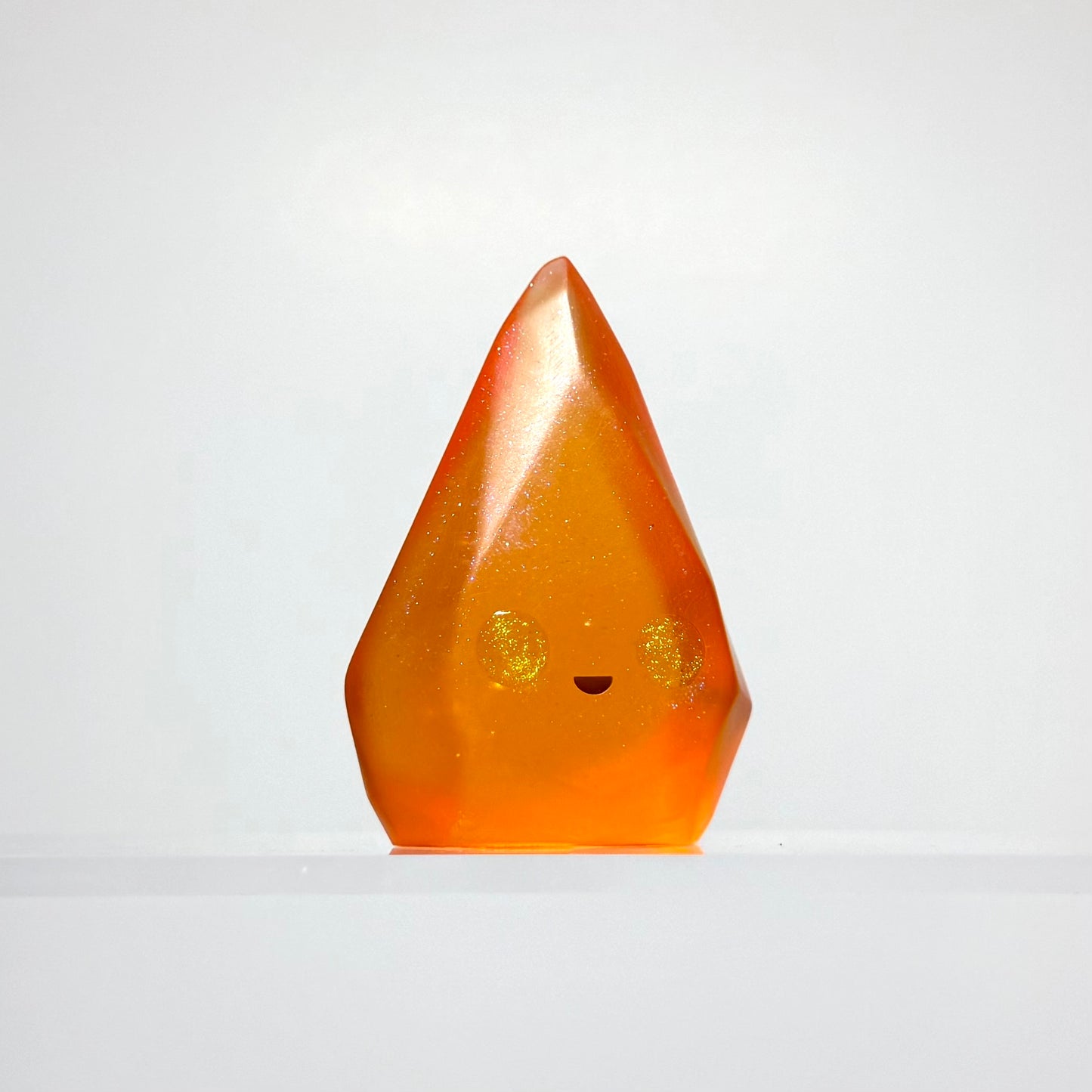 Frosted Fire Opal Prismite